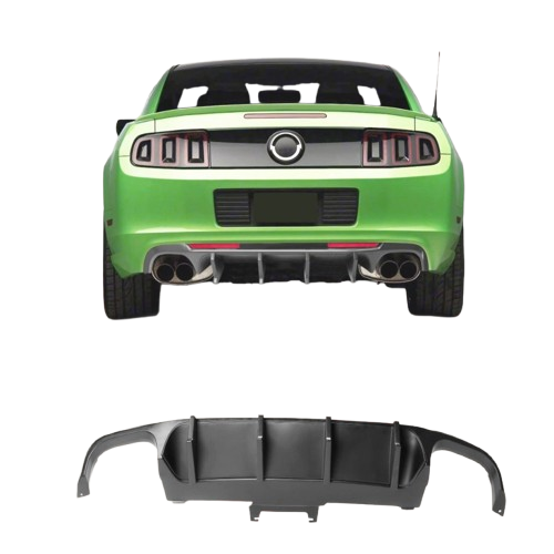 Ford Mustang 2013–2014 GT500 Shark Style Rear Bumper Diffuser