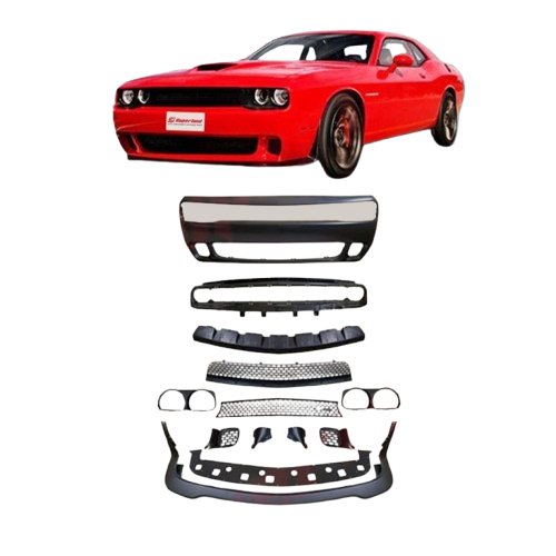 Dodge Challenger 2008–2014 2015 Hellcat Style Front Bumper Kit