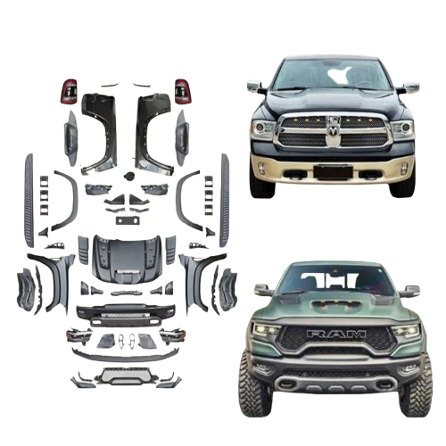 Dodge Ram 1500 2013-2018 to 2022 TRX Style Full Conversion Body Kit