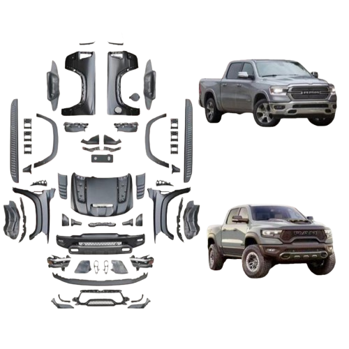Dodge Ram 1500 2019-2023 to 2022 TRX Style Full Conversion Body Kit