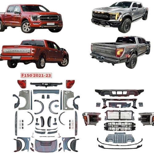 Ford F-150 2021-2023 to 2024+ Raptor Complete Body Kit Conversion