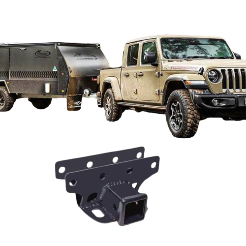 Jeep Gladiator 2020+ Heavy-Duty Trailer Tow Hitch Receiver