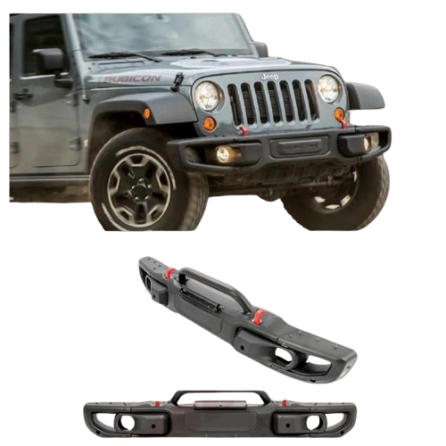Jeep Wrangler JK 2007-2017 JL Style Front Bumper Upgrade